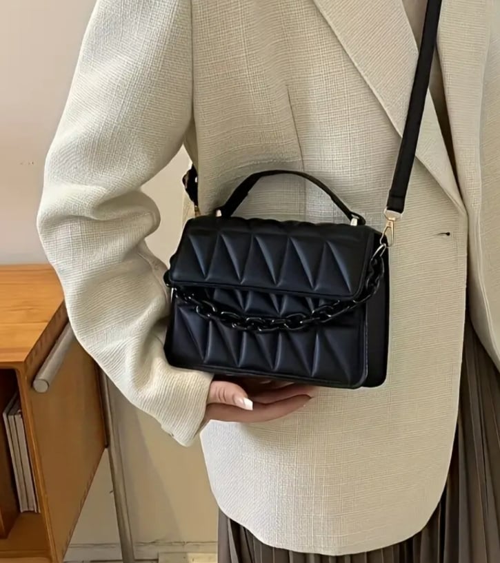 CROSSBODY/ CARTERA NEGRA PARA DAMA BAM4 - 4