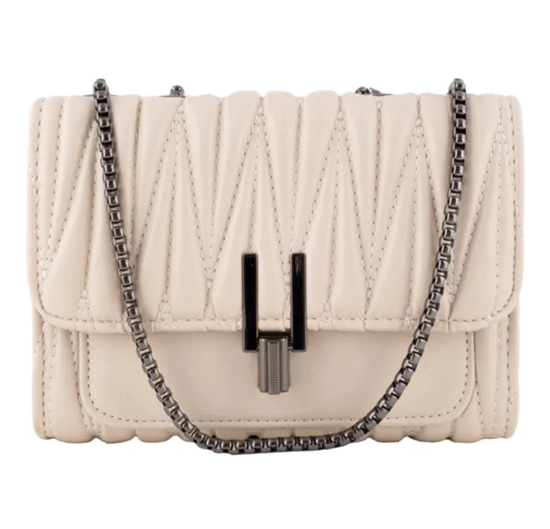 CROSSBODY/ CARTERA BEIGE PARA DAMA - 1