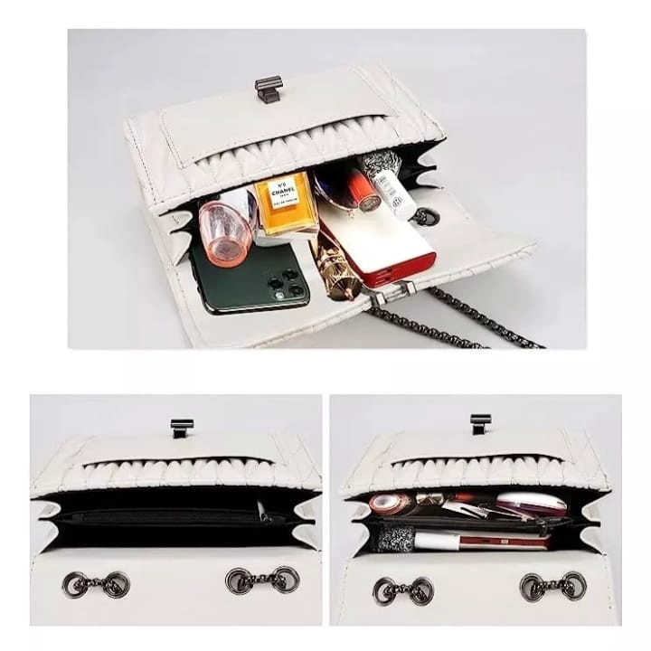 CROSSBODY/ CARTERA BEIGE PARA DAMA - 4