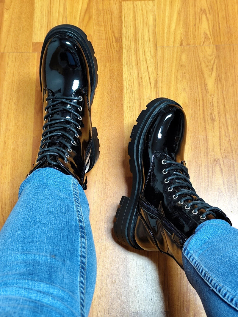 BOTIN EN CHAROL PARA DAMA M441 - 2