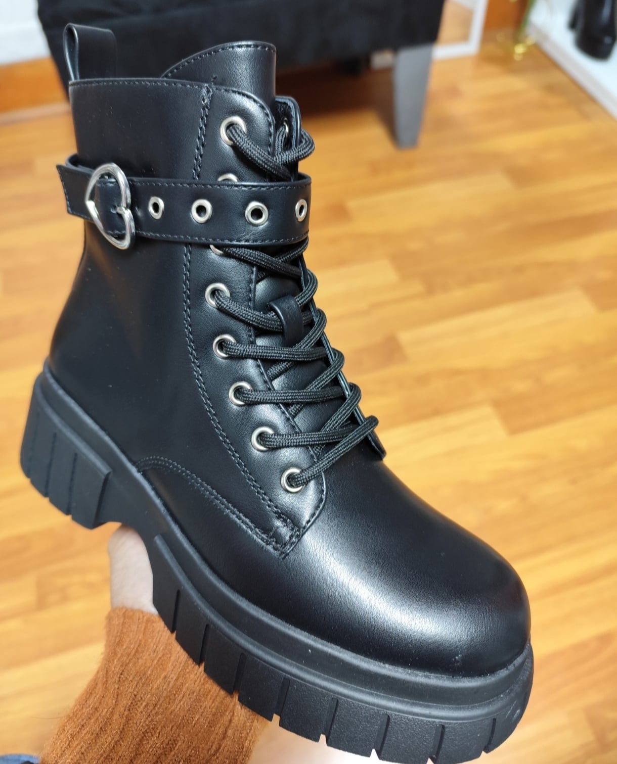 BOTINES MUJER CON PLATAFORMA M409 - 1