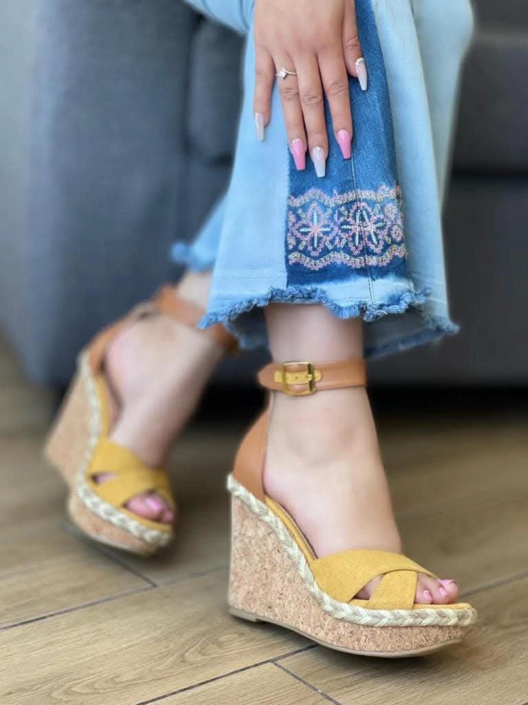 SANDALIAS MUJER TACO CHINO M527 - 1