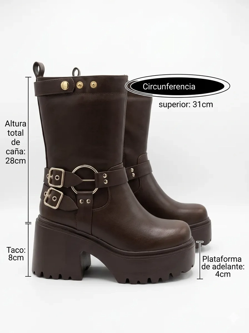 BOTIN AJ CALZADOS M612 PARA MUJER, ESTILO MODERNO Y COMODO - 3