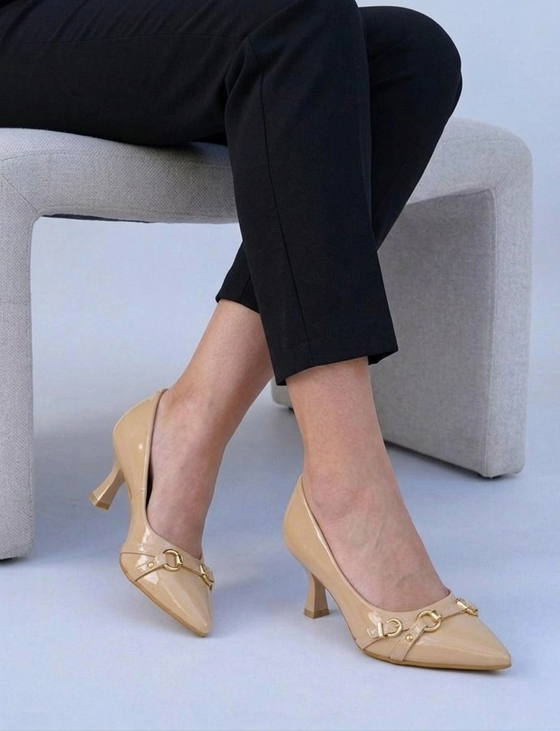 ZAPATO PARA DAMA  TACO MEDIO M634 - 1