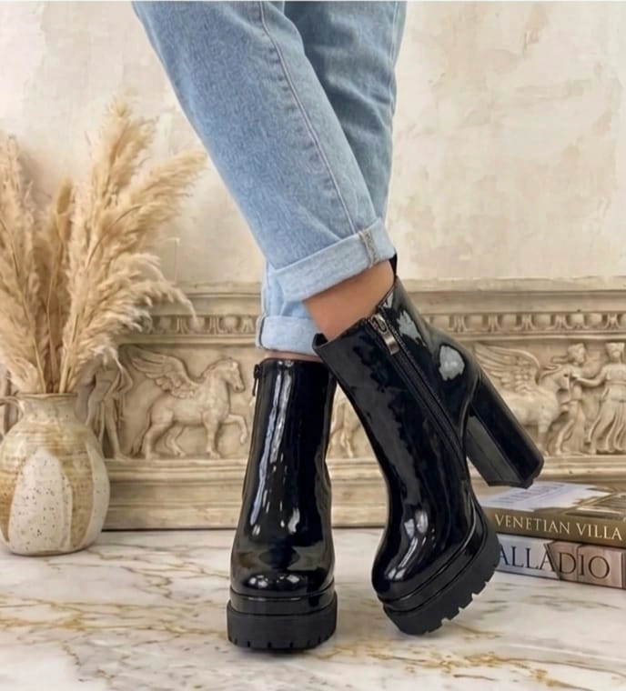 BOTIN MUJER TACO ALTO CHAROL M670 - 2