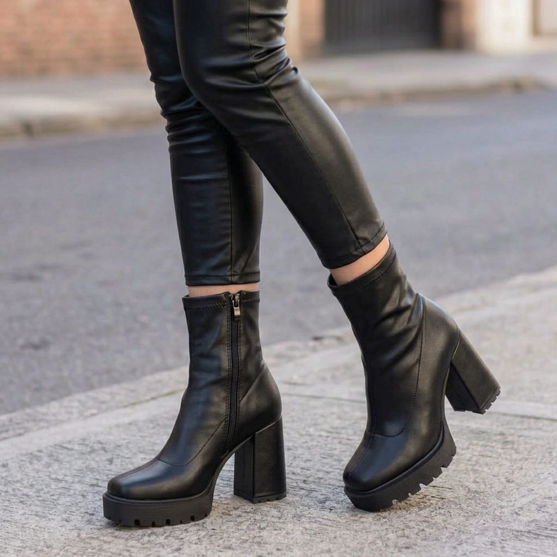 BOTIN MUJER TACO ALTO M706 - 2
