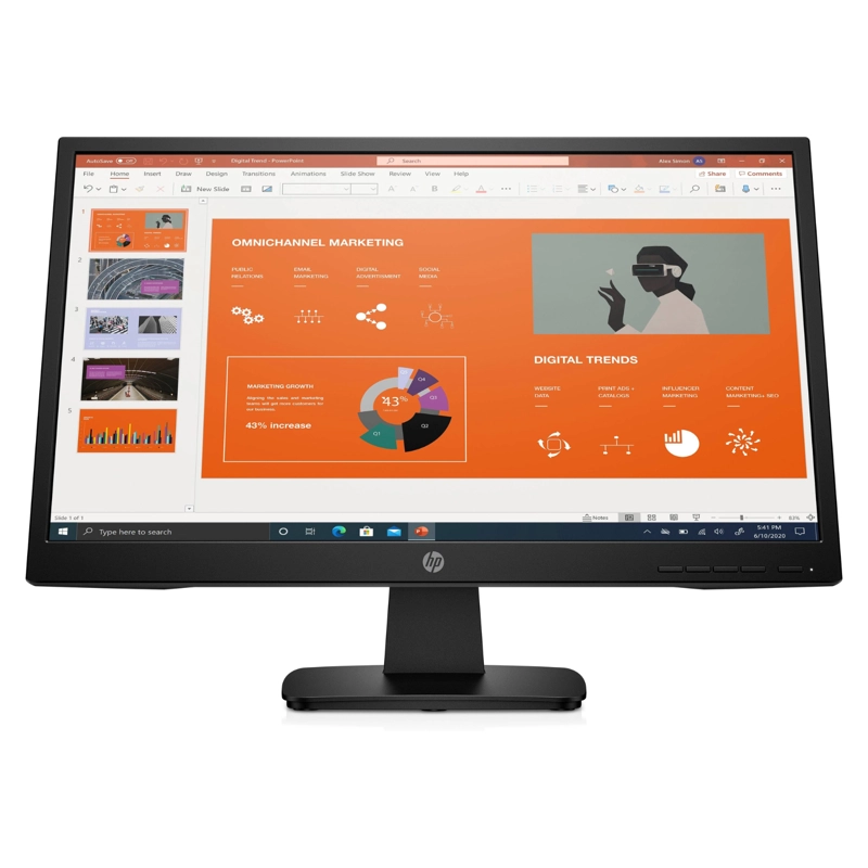 MONITOR FHD HP P22VA G4 21.5' | VA | OFICINA Y HOGAR | Reacondicionado - 1