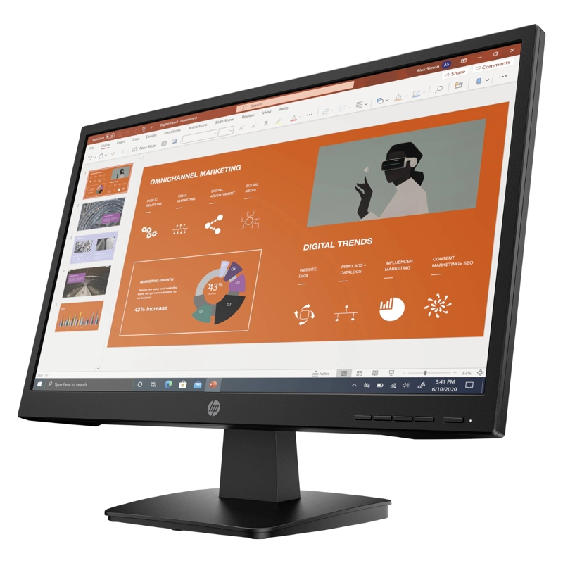 MONITOR FHD HP P22VA G4 21.5' | VA | OFICINA Y HOGAR | Reacondicionado - 4