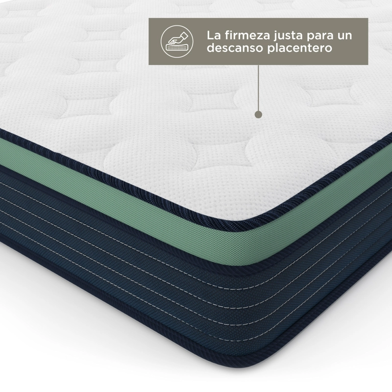 COLCHON DE ESPUMA ATMA ONE 2 PLAZAS 150X190 CM - 5