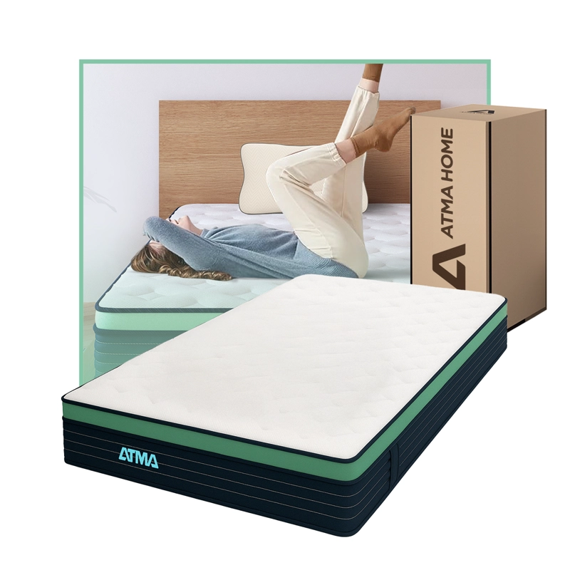COLCHON DE RESORTES ATMA ONE 1 PLAZA 90X190X20 EN CAJA - 1