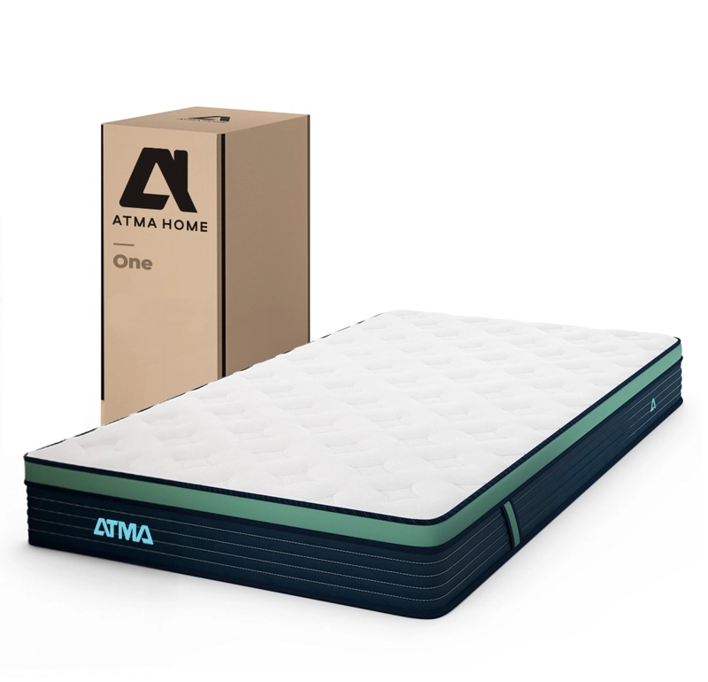 COLCHON DE RESORTES ATMA ONE 1 PLAZA 90X190X20 EN CAJA - 2