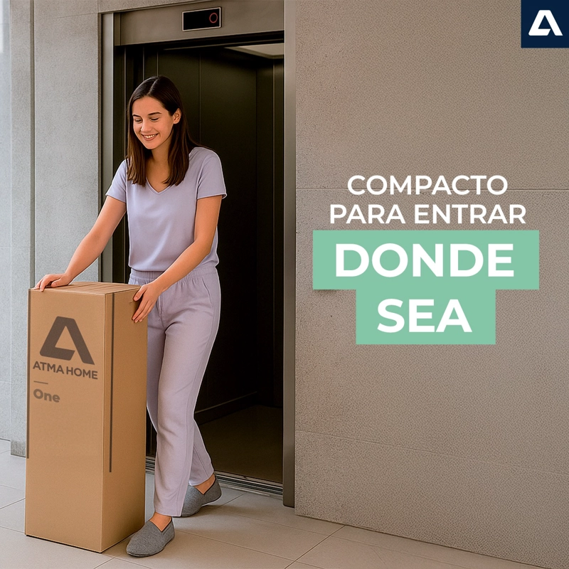COLCHON DE RESORTES ATMA ONE 2 PLAZAS 150X190X20 EN CAJA - 2