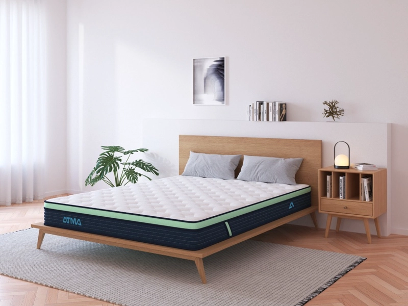 COLCHON DE RESORTES ATMA ONE 2 PLAZAS 150X190X20 EN CAJA - 4