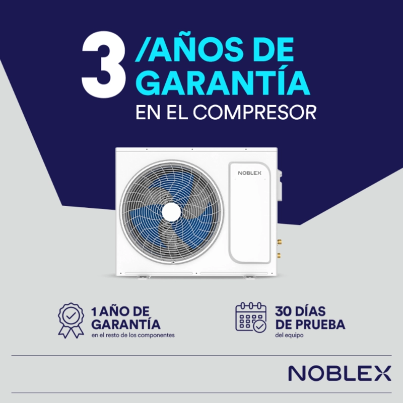 AIRE ACONDICIONADO SPLIT 12000 BTU WIFI INVERTER FRÍO-CALOR - 3