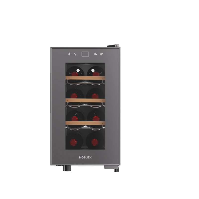 CAVA DE VINO TERMOELE CTRICA 8 BOTELLAS PANEL TOUCH NOBLEX - 4