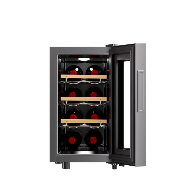 CAVA DE VINO TERMOELE CTRICA 8 BOTELLAS PANEL TOUCH NOBLEX - 5