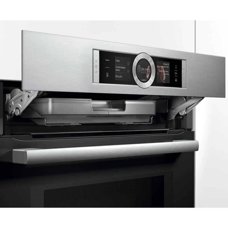 Horno Empotrable con Microondas 4D Hotair 67 L HNG6764S1 Dish Assist - 5
