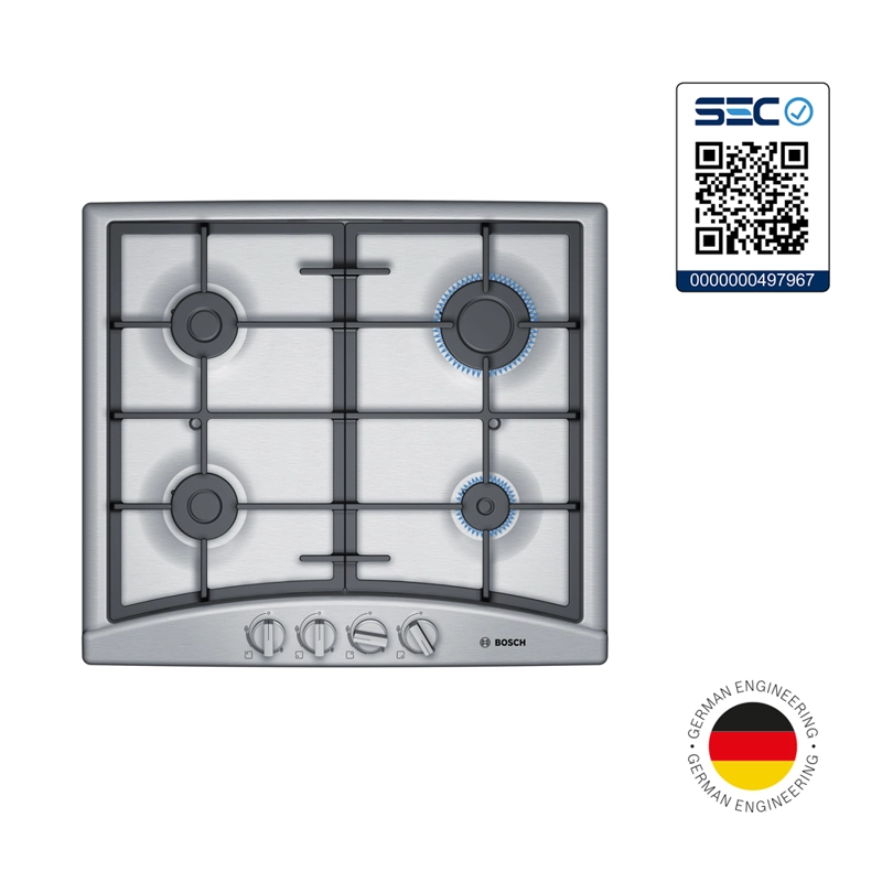 Encimera a Gas 4 quemadores 60 cm PGP6G5B90 - 5
