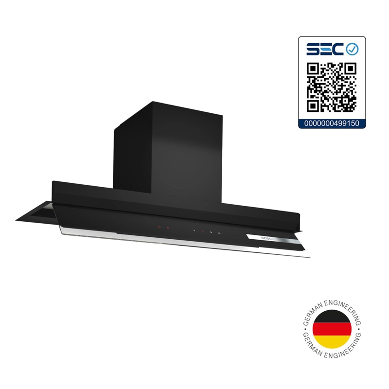 Campana Decorativa 90 cm DBB97AM60 Negro - 7