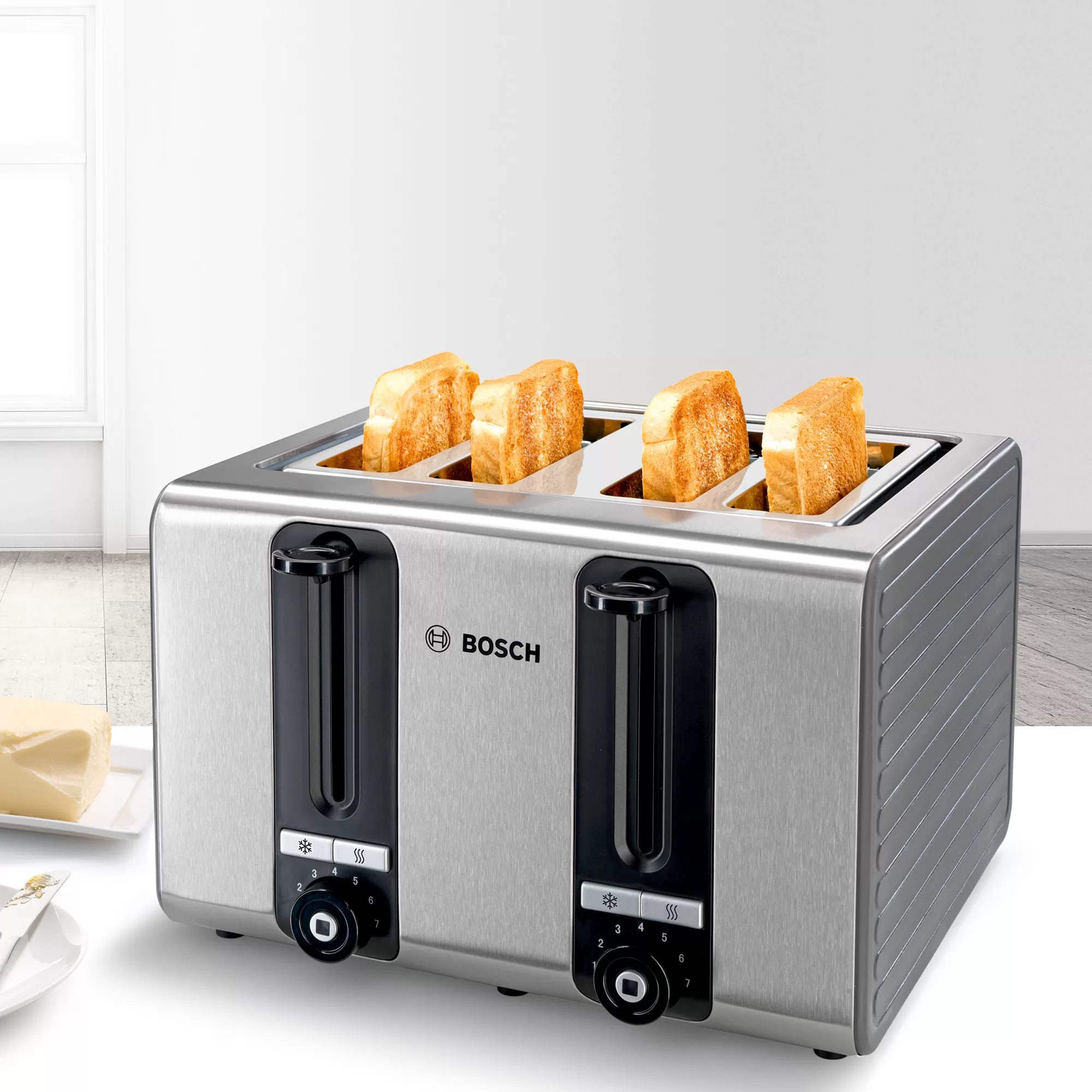 Tostador 4 Rebanadas TAT7S45 Acero inoxidable - 4