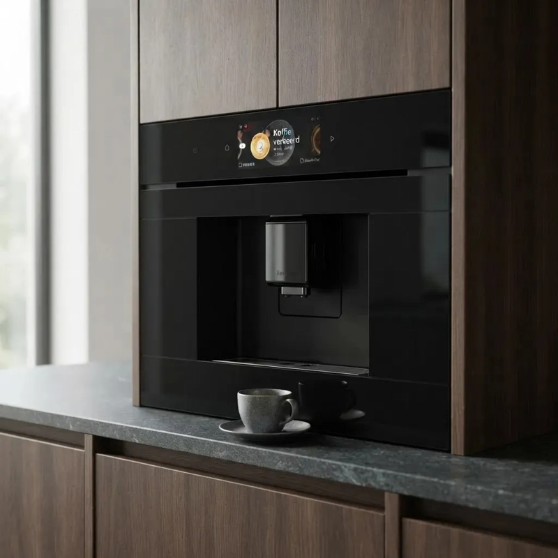 Cafetera Automática Empotrable 2.4 L Negro - 7