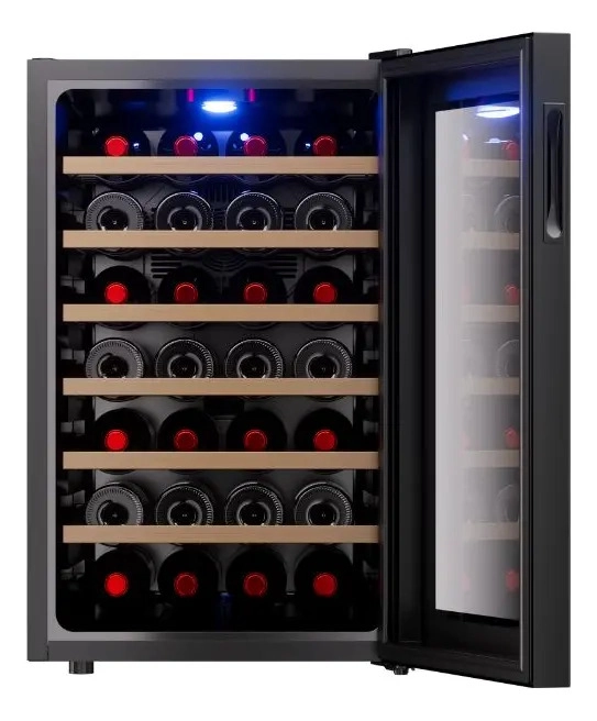 CAVA DE VINO TERMOELE CTRICA NOBLEX 28 BOTELLAS PANEL TOUCH - 5