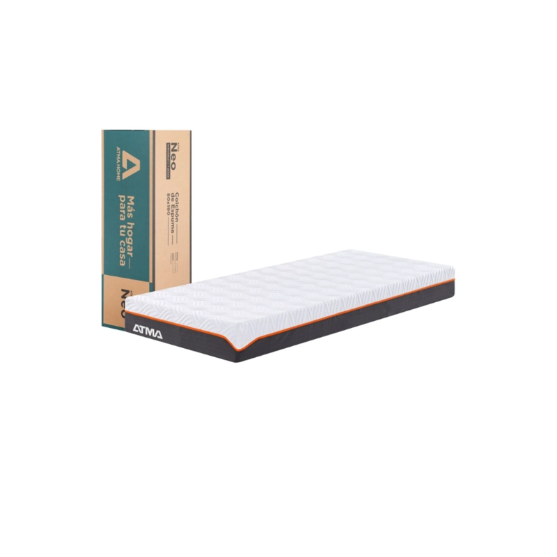 ATMA COLCHON NEO 1 PLAZA 90X190 CM BLANCO - 1
