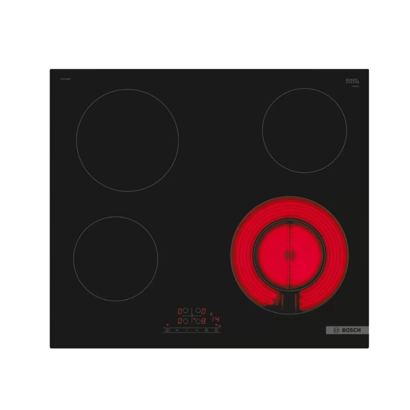BOSCH ENCIMERA VITROCERAMICA BOSCH PKF611BB8E 60 CM NEGRO