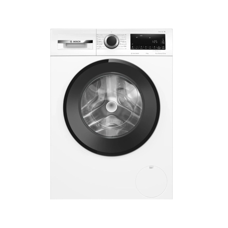 LAVADORA CARGA FRONTAL 9 KG BOSCH SERIE 6 - 1