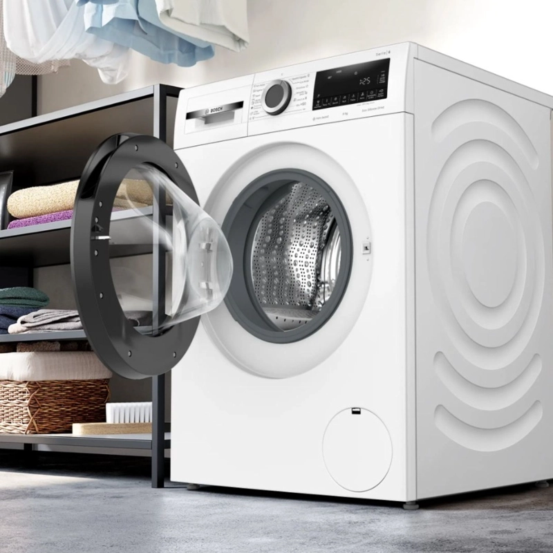 LAVADORA CARGA FRONTAL 9 KG BOSCH SERIE 6 - 5