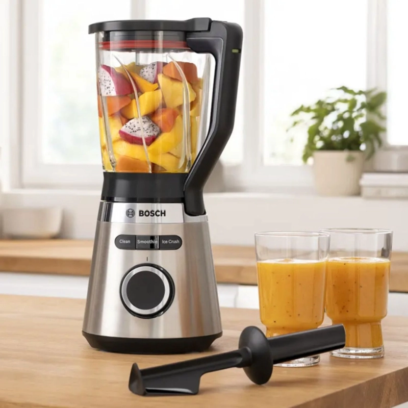 LICUADORA BOSCH MMB6382M 1200W JARRA VIDRIO 1.5L VITAPOWER - 6