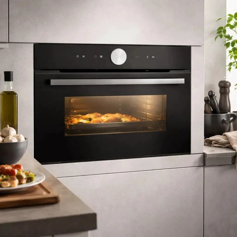HORNO COMPACTO CON MICROONDAS BOSCH SERIE 8 CMG7761B1 45 L - 7
