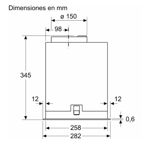 MODULO DE INTEGRACION SERIE 8 DE CRISTAL 86 CM - 6
