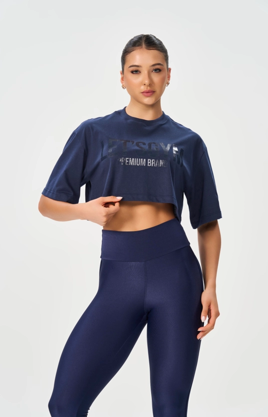 CROP DEPORTIVO BRAND UP LETSGYM - 1