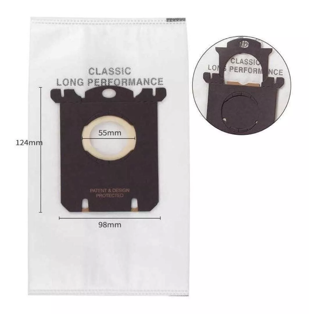 BOLSAS FILTRO ASPIRADORA ELECTROLUX PAX DESECHABLE 4 UNIDADES - 2