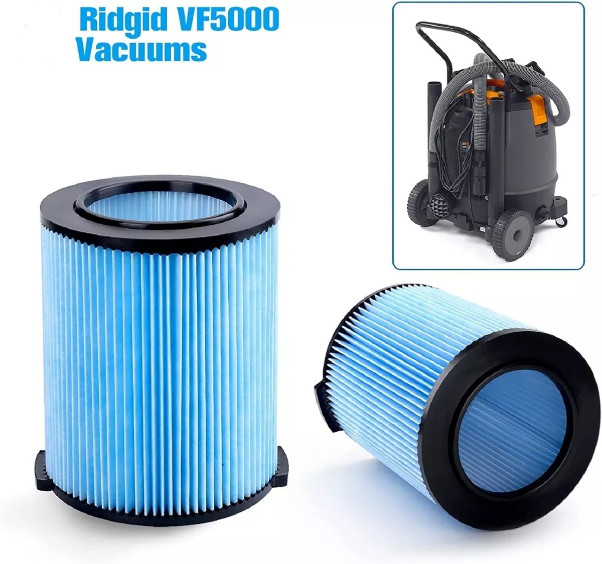 FILTRO ASPIRADORA 3 CAPAS POLVO FINOVF5000 RIDGID COMPATIBLE - 3