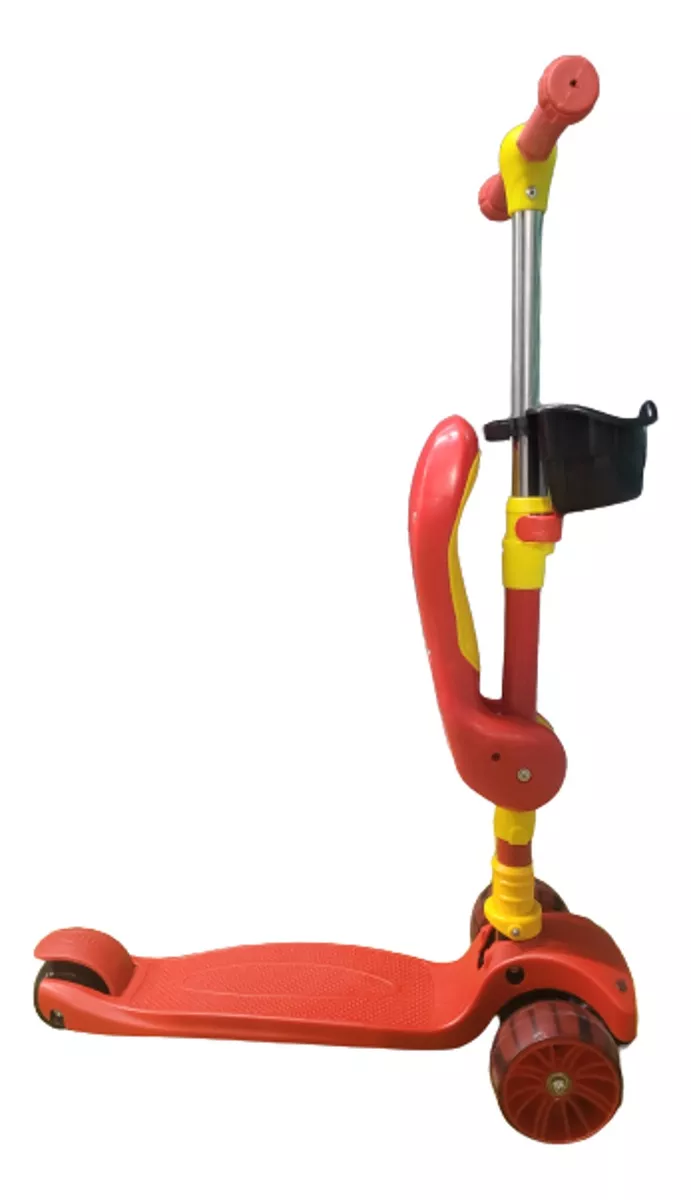 SCOOTER MUSICAL CON LUCES Y SILLA PLEGABLE - 2