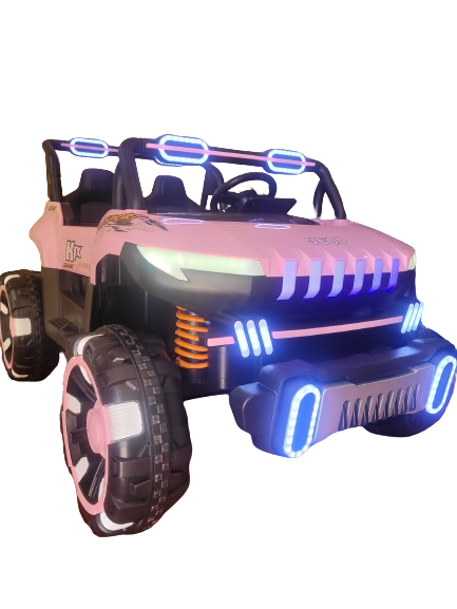 JEEP TOYSMYE JEPP AUTO 4X4 LUMINOSO PARA NIÑAS ROSADO - 2