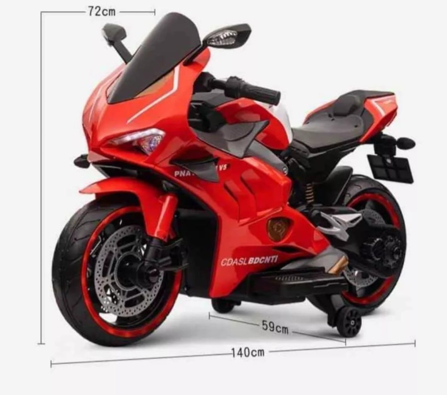 MOTO ELECTRICA TOYSMYE V5R PARA NIÑOS A BATERIA 12V - 4
