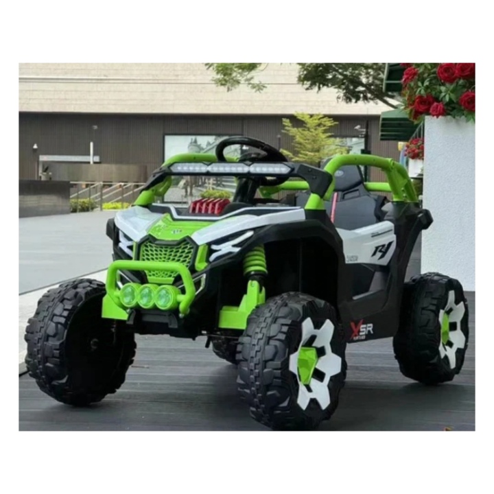 AUTO A BATERIA UTV 4X4 CON CONTROL REMOTO VERDE - 3
