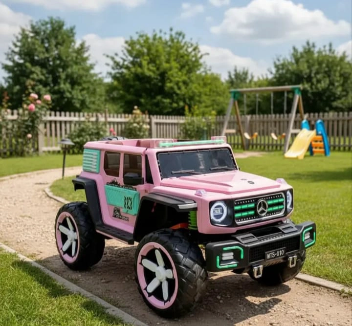 JEEP CAMIONETA A BATERIA 4X4 LUCES CON CONTROL REMOTO 808 - 3