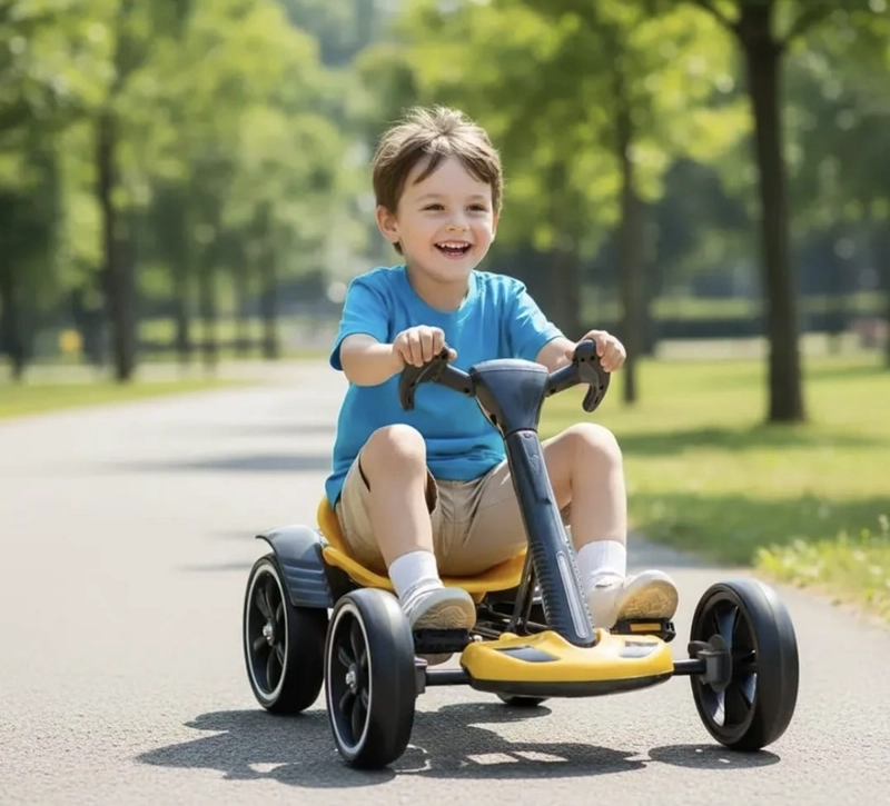GO KART ELECTRICO AJUSTABLE CON BLUETOOTH PARA NIÑOS - 2