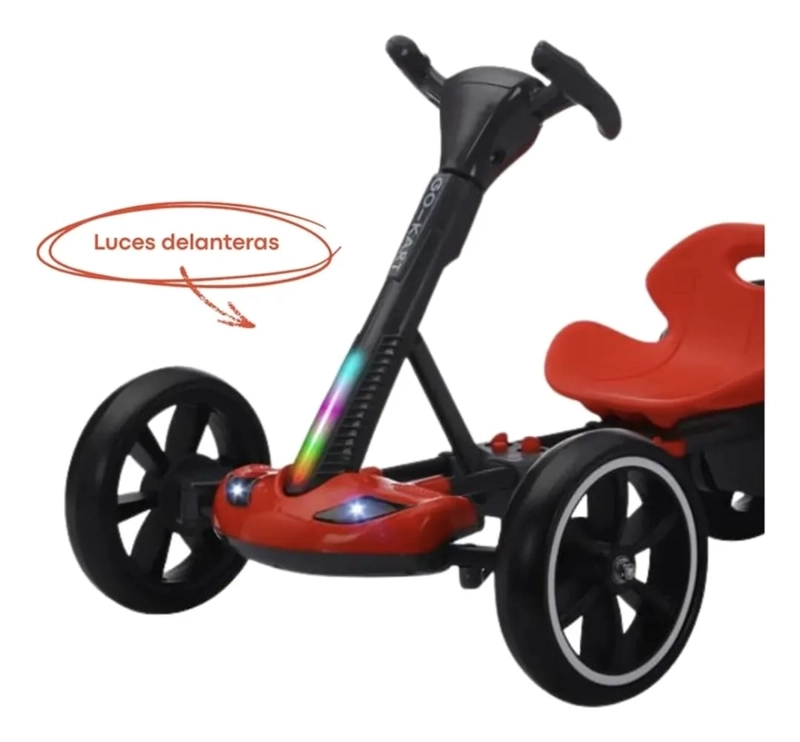 GO KART ELE CTRICO AJUSTABLE CON BLUETOOTH PARA NIÑOS - 2