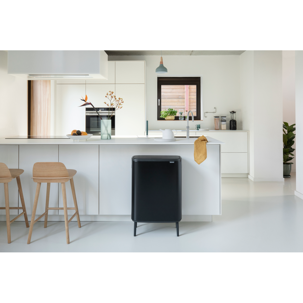 BASURERO BO TOUCH HI 60 LT MATT BLACK - 5