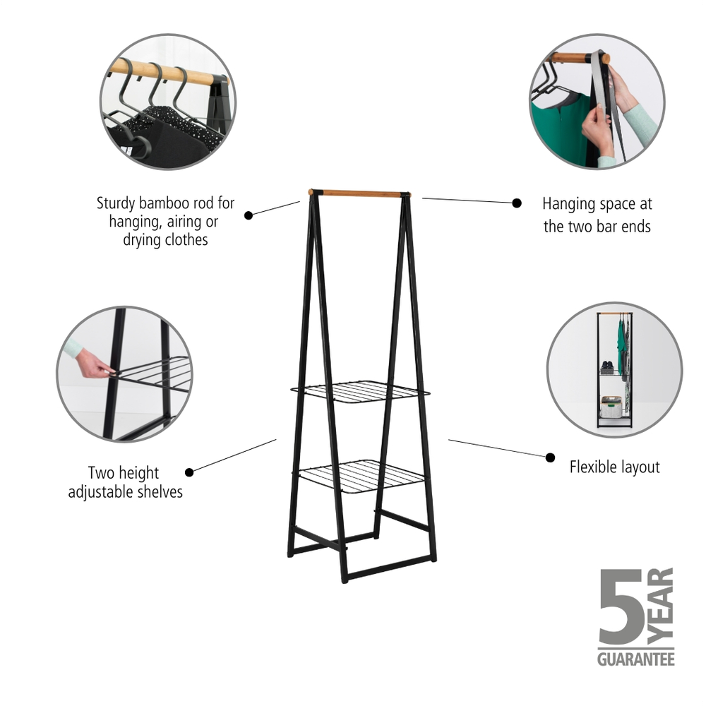 TENDEDERO BRABANTIA LINN PEQUEÑO BLACK - 7