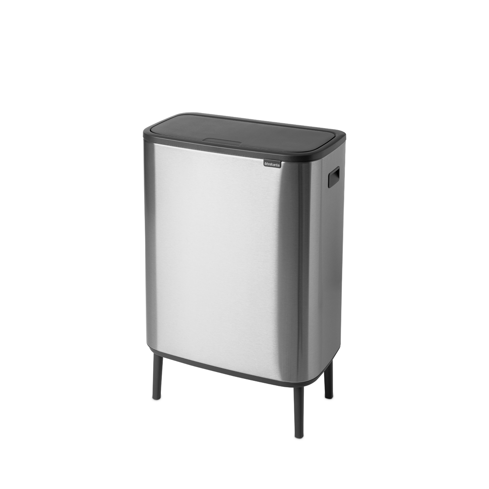 BASURERO BRABANTIA BO TOUCH HI 60 LT MATT STEEL FINGERPRINT PROOF - 2