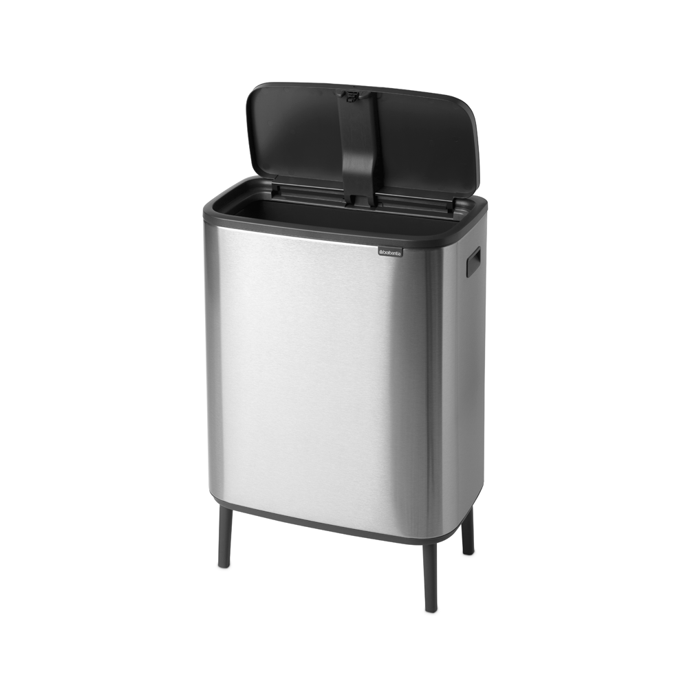 BASURERO BRABANTIA BO TOUCH HI 60 LT MATT STEEL FINGERPRINT PROOF - 3