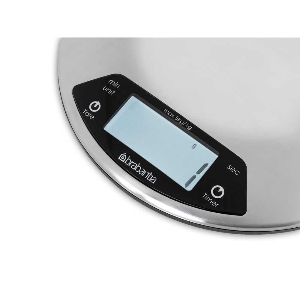 BALANZA BRABANTIA DIGITAL RENEW MATT STEEL - 4
