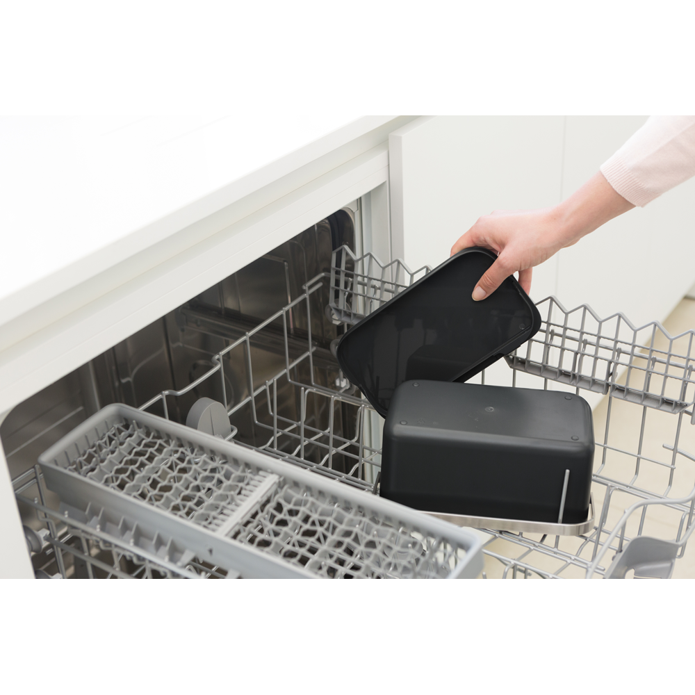 CONTENEDOR BRABANTIA DESPERDICIOS SINKSIDE 1.8 LT DARK GREY - 4