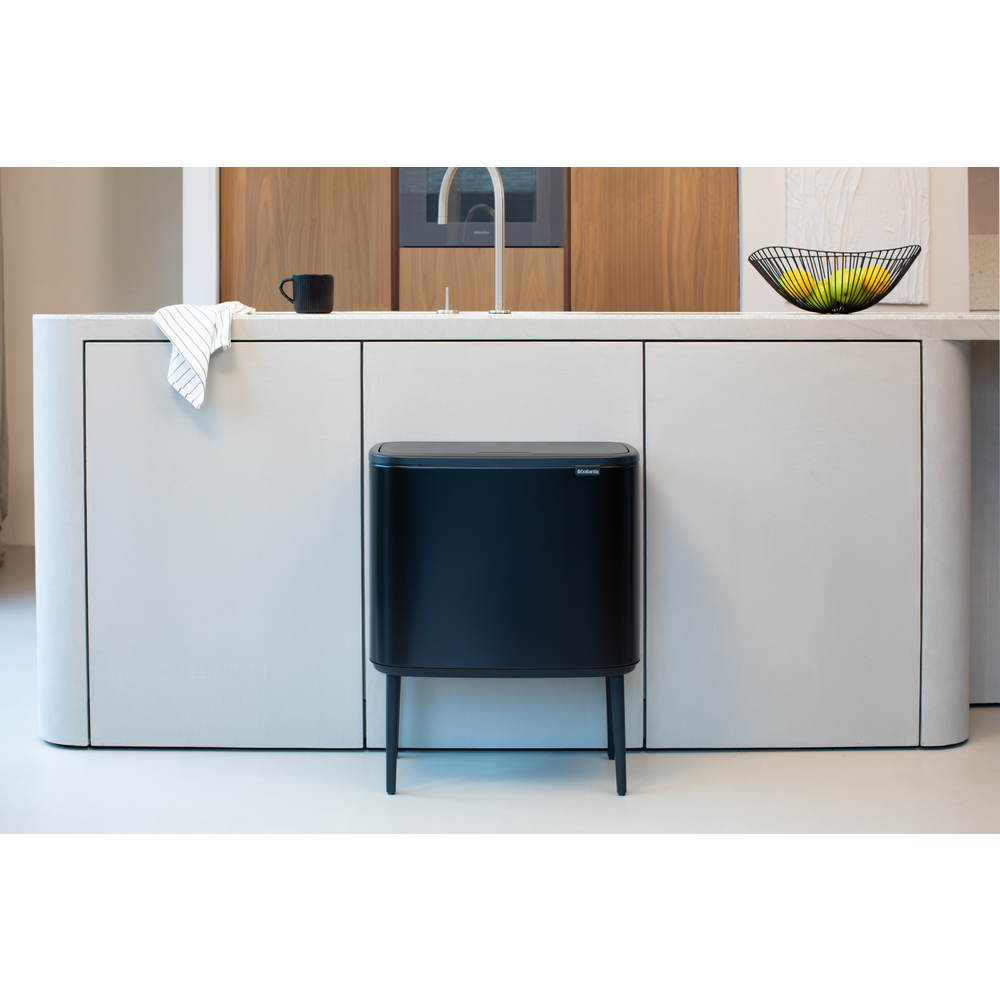 BASURERO BRABANTIA BO TOUCH 36 LT MATT BLACK - 5